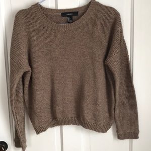 Beige Crewneck Sweater